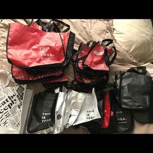 Lululemon reusable totes!